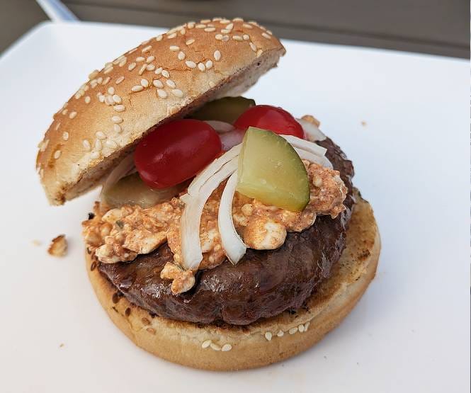 Cottage Cheese Burger